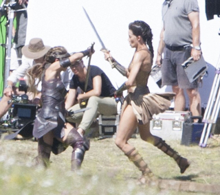 Zdjęcia z planu Wonder Woman