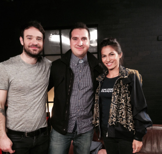 Impreza Netflix w Paryżu - Elodie Yung i Charlie Fox