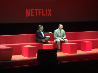 Impreza Netflix w Paryżu