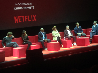 Impreza Netflix w Paryżu