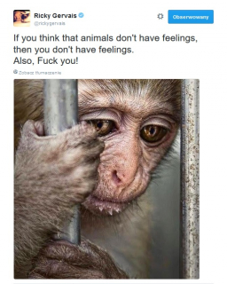 Ricky Gervais na Twitterze