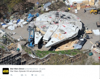 Gwiezdne Wojny: Część VIII - zdjęcie z planu