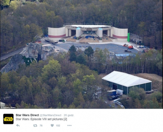 Gwiezdne Wojny: Część VIII - zdjęcie z planu