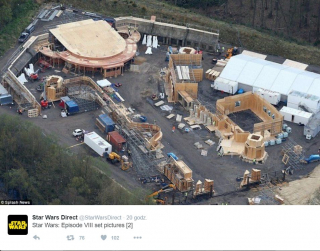 Gwiezdne Wojny: Część VIII - zdjęcie z planu