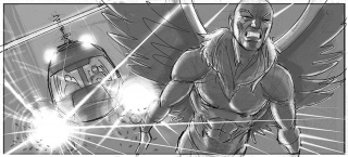 Skasowany Spider-Man – szkic