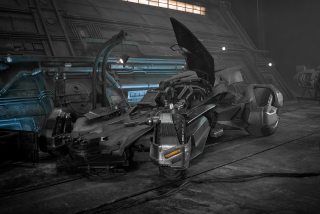 Batmobil z Justice League