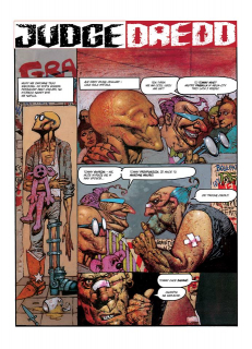 Sędzia Dredd. Heavy Metal Dredd – plansza