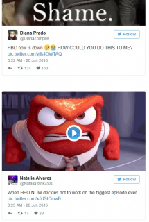 Gra o tron - wpis z Twittera