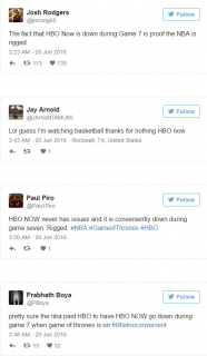 Gra o tron - wpis z Twittera