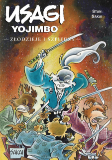 Usagi Yojimbo #30. Złodzieje i szpiedzy - okładka