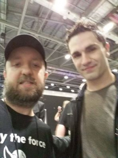 Adam Siennica i Sam Witwer
