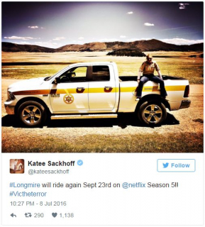 Longmire - informacja o premierze 5. sezonu