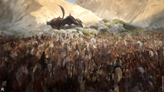 Daenerys Dothraki Drogon Game of Thrones Concept Art