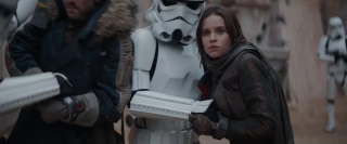 Jyn Erso i Cassian Andor