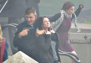 Supergirl - zdjęcie z planu 2. sezonu