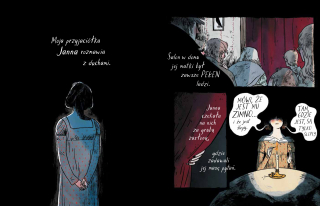 Przez las - ilustracje