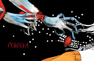 Przez las - ilustracje