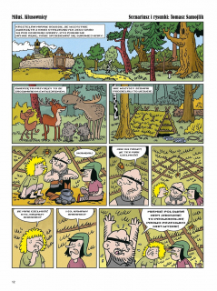 Kajko i Kokosz. Obłęd Hegemona - plansza