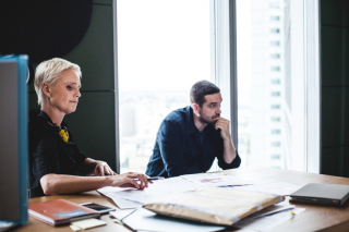 Pakt - zdjęcie z 2. sezonu - Kinga Preiss i Marcin Dorociński