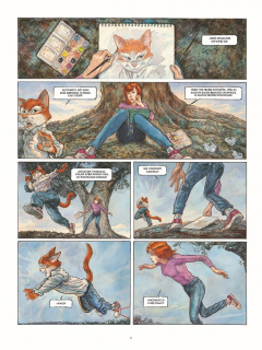 Z biegiem sztuki - plansza