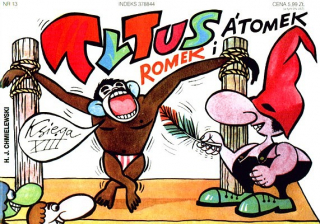 Tytus, Romek i A'Tomek. Księga XIII: Wyprawa na Wyspy Nonsensu - okładka