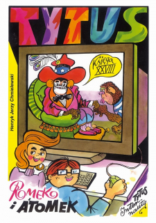 Tytus, Romek i A'Tomek. Księga XXVIII: Tytus Internautą - okładka