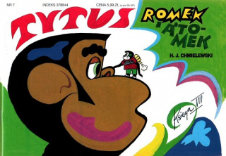 Tytus, Romek i A'Tomek. Księga VII: Tytus poprawia dwójkę z geografii Polski - okładka