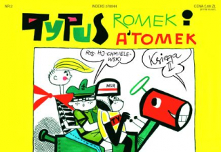 Tytus, Romek i A'Tomek. Księga II: Tytus otrzymuje prawko jazdy - okładka