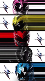Power Rangers - plakat