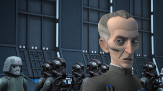Wielki Moff Tarkin z serialu Star Wars Rebelianci