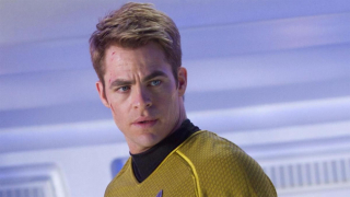 chris pine w stra treku