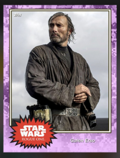 Karta Topps z filmu Łotr 1. Gwiezdne wojny - historie