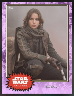 Karta Topps z filmu Łotr 1. Gwiezdne wojny - historie