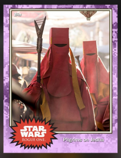 Karta Topps z filmu Łotr 1. Gwiezdne wojny - historie