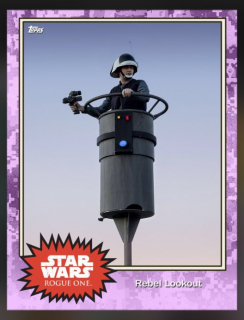 Karta Topps z filmu Łotr 1. Gwiezdne wojny - historie