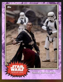 Karta Topps z filmu Łotr 1. Gwiezdne wojny - historie