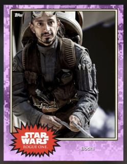 Karta Topps z filmu Łotr 1. Gwiezdne wojny - historie