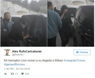 Gra o tron - wpis z Twittera