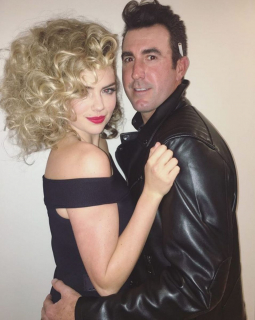 Kate Upton z partnerem jako bohaterowie Grease
