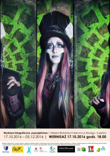 Książka żyje... Naprawdę! - plakat