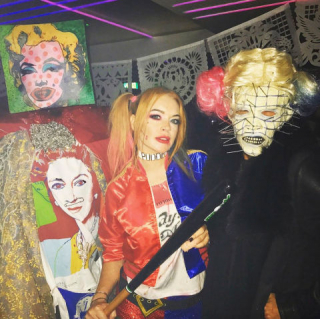 Lindsay Lohan jako Harley Quinn