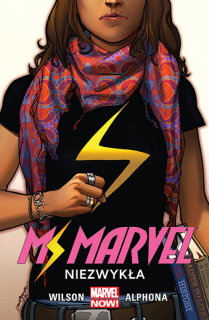 Ms. Marvel: Niezwykła - okładka