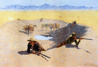 Frederic Remington - obraz malarza