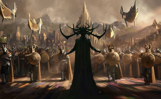 Thor: Ragnarok - szkic koncepcyjny