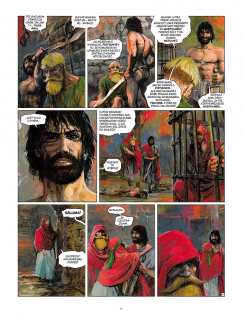 Thorgal #35: Szkarłatny ogień - plansza