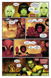 Uncanny X-Men #02: Złamani - plansza