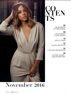 Chloe Bennet dla Bello Magazine