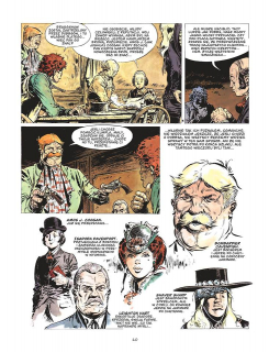 Comanche #04: Czerwone niebo nad Laramie - plansza