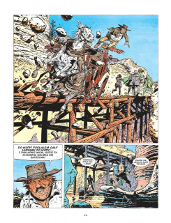 Comanche #04: Czerwone niebo nad Laramie - plansza