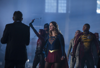 Arrow Flash Supergirl Legends of Tomorrow - zdjęcia, crossover